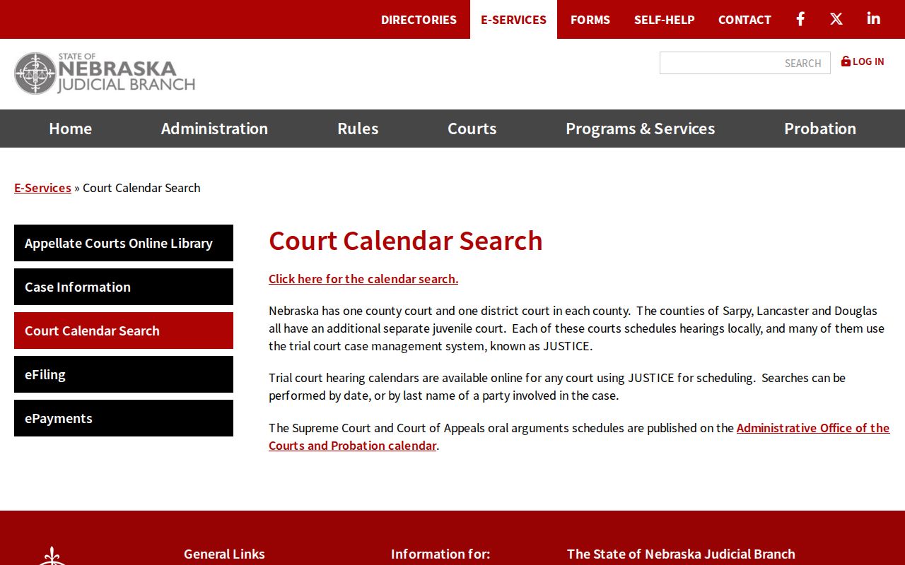 Blaine County warrant records court calendar limitation